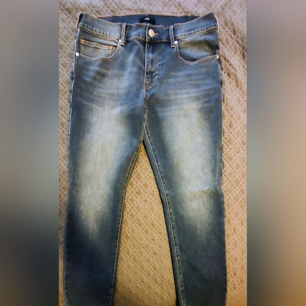 True Religion Geno Relaxed Slim Blue Jeans
